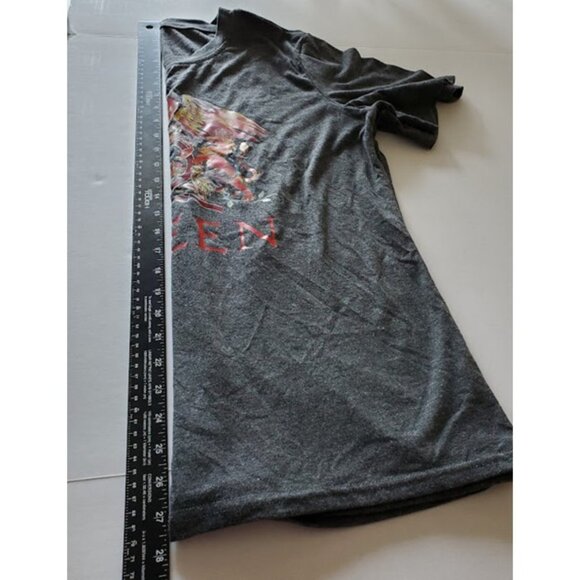 Queen Classic Crest Rock Band Gray T-Shirt Music Size L Retro/Vintage Layer - Picture 5 of 7